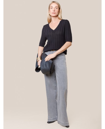 Джемпер женский черный