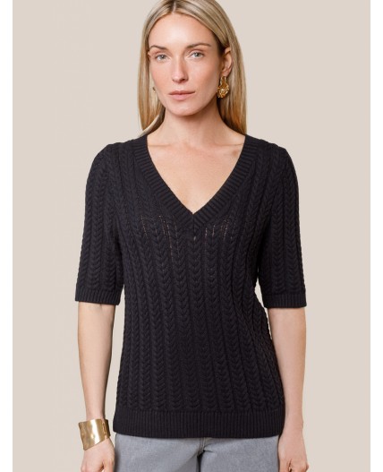 Джемпер женский черный