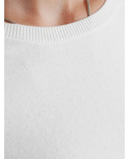 Джемпер женский натуральный белый