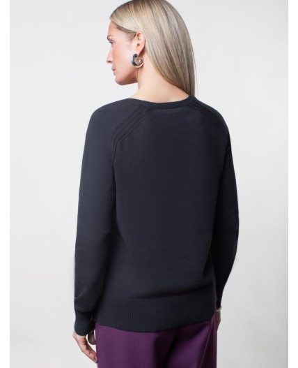 Джемпер женский черный