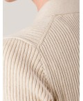 Джемпер женский бежевый меланж