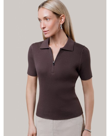 Джемпер женский коричневый