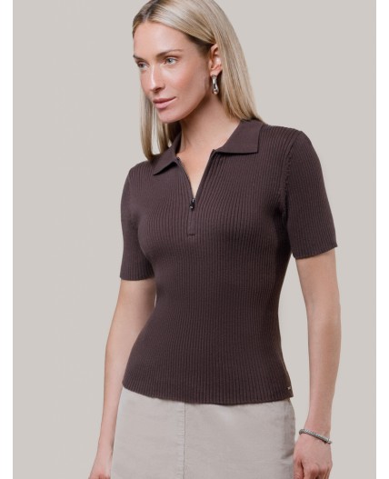 Джемпер женский коричневый