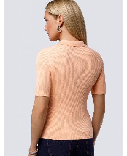 Джемпер женский персиковый