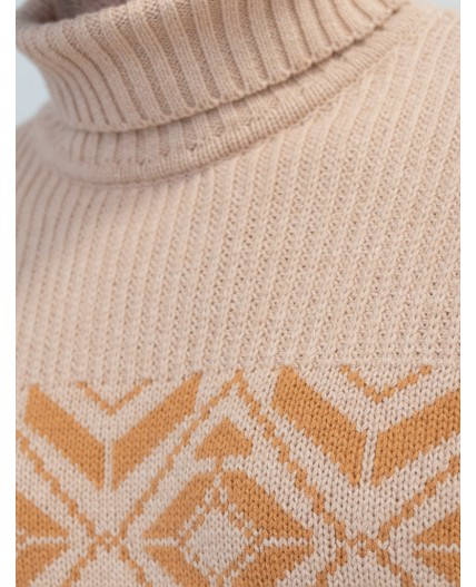 Джемпер мужской св.бежевый меланж