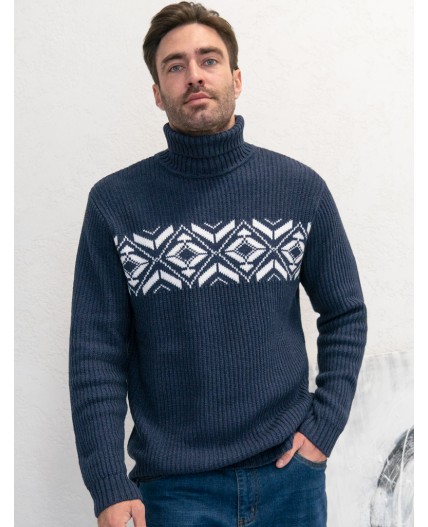 Джемпер мужской синий