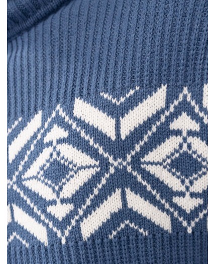 Джемпер мужской темно-голубой