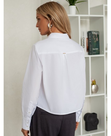 Блузка женская белый