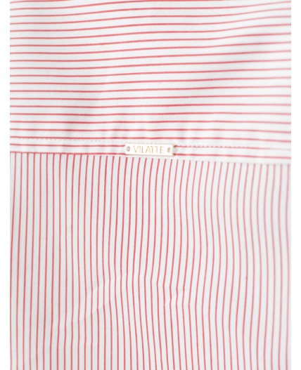 Блузка женская белый-красный