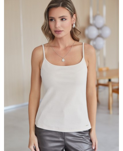 Топ женский св.бежевый