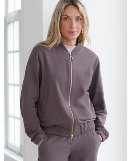 Джемпер женский кофейный