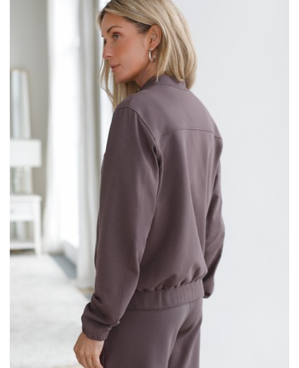 Джемпер женский кофейный