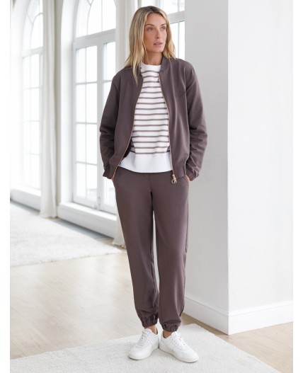 Джемпер женский кофейный