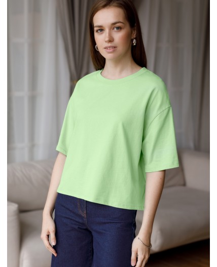 Футболка женская фисташковый