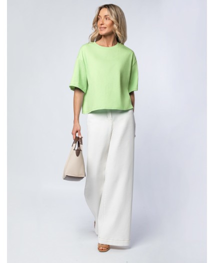 Футболка женская фисташковый