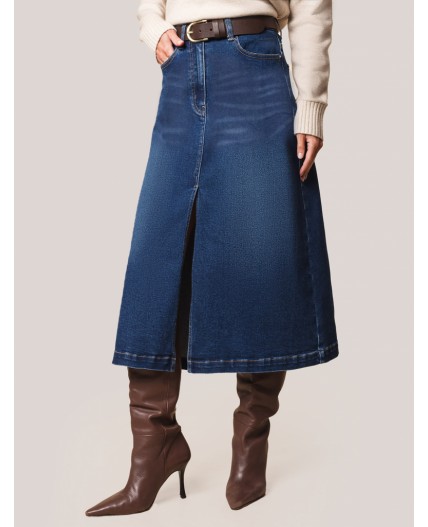 Юбка женская синий