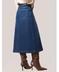 Юбка женская синий