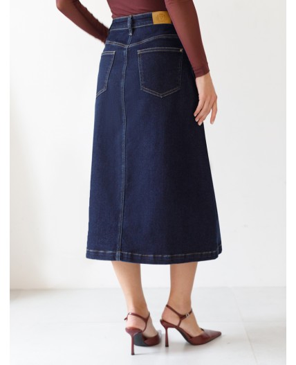 Юбка женская темно-синий