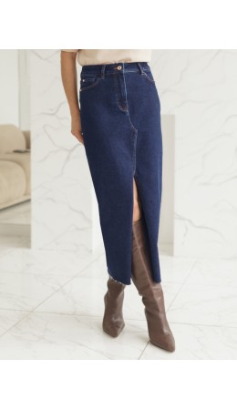 Юбка женская темно-синий