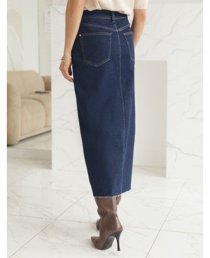 Юбка женская темно-синий