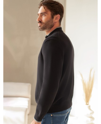 Кардиган мужской черный