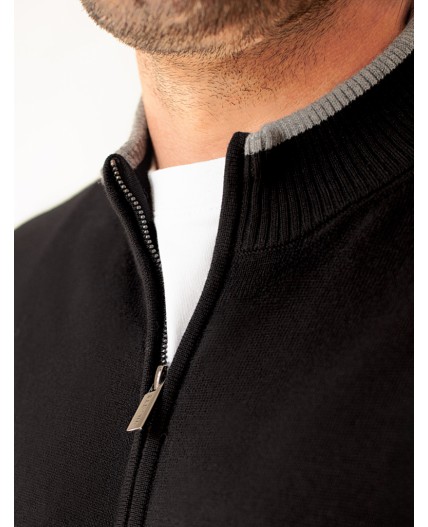Кардиган мужской черный
