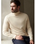 Свитер мужской бежевый меланж