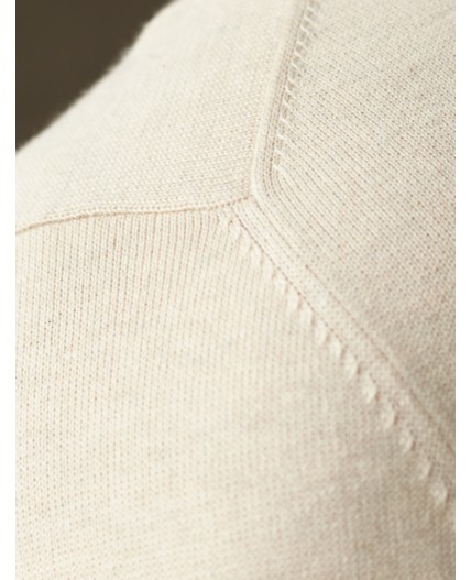 Свитер мужской бежевый меланж