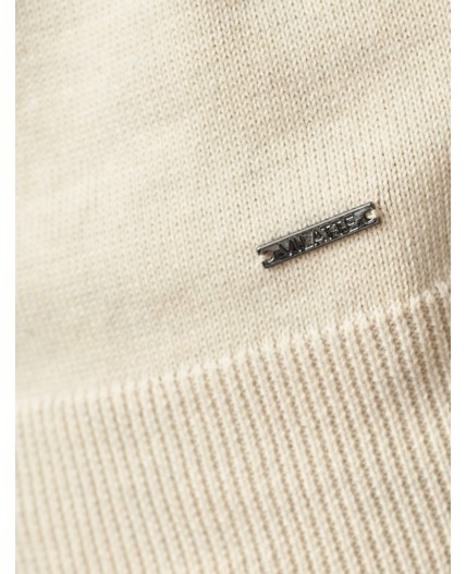 Свитер мужской бежевый меланж