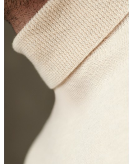 Свитер мужской бежевый меланж