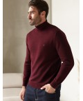 Свитер мужской бургунди