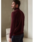 Свитер мужской бургунди