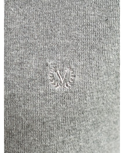 Свитер мужской серый меланж