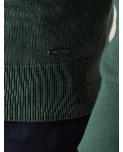 Джемпер мужской дымчатый зеленый