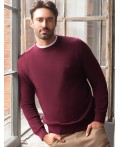 Джемпер мужской бургунди
