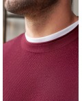 Джемпер мужской бургунди