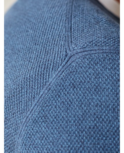 Джемпер мужской светло-синий меланж