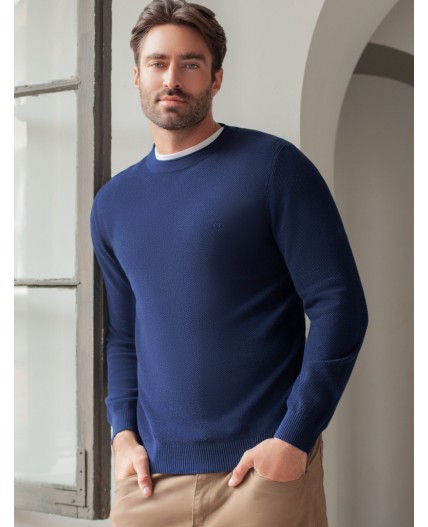 Джемпер мужской темно-синий