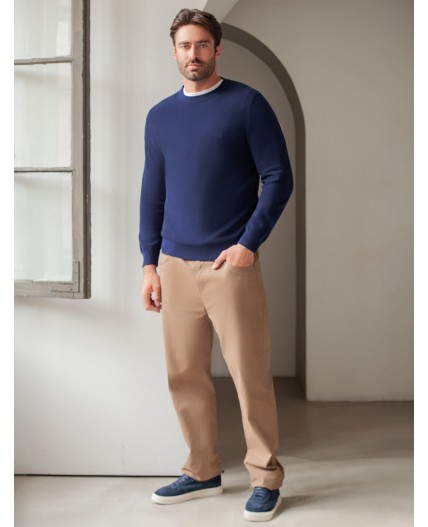 Джемпер мужской темно-синий