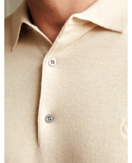 Джемпер мужской бежевый меланж