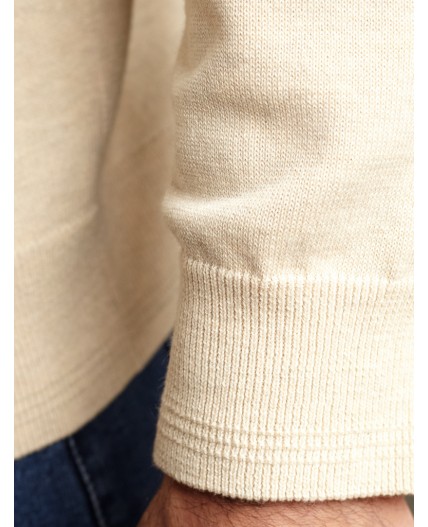 Джемпер мужской бежевый меланж