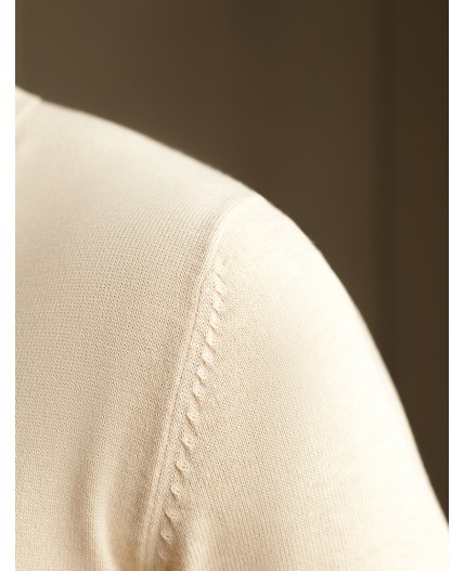 Джемпер мужской бежевый меланж