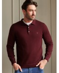 Джемпер мужской бургунди