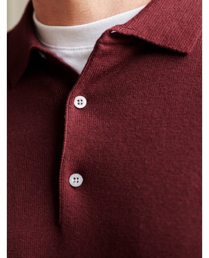 Джемпер мужской бургунди