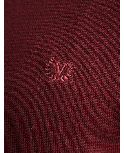 Джемпер мужской бургунди