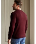 Джемпер мужской бургунди