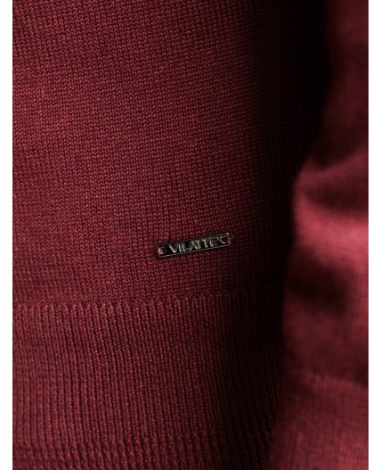 Джемпер мужской бургунди