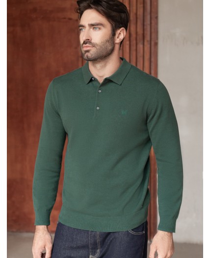 Джемпер мужской дымчатый зеленый