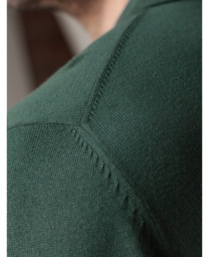 Джемпер мужской дымчатый зеленый