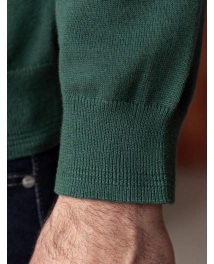 Джемпер мужской дымчатый зеленый